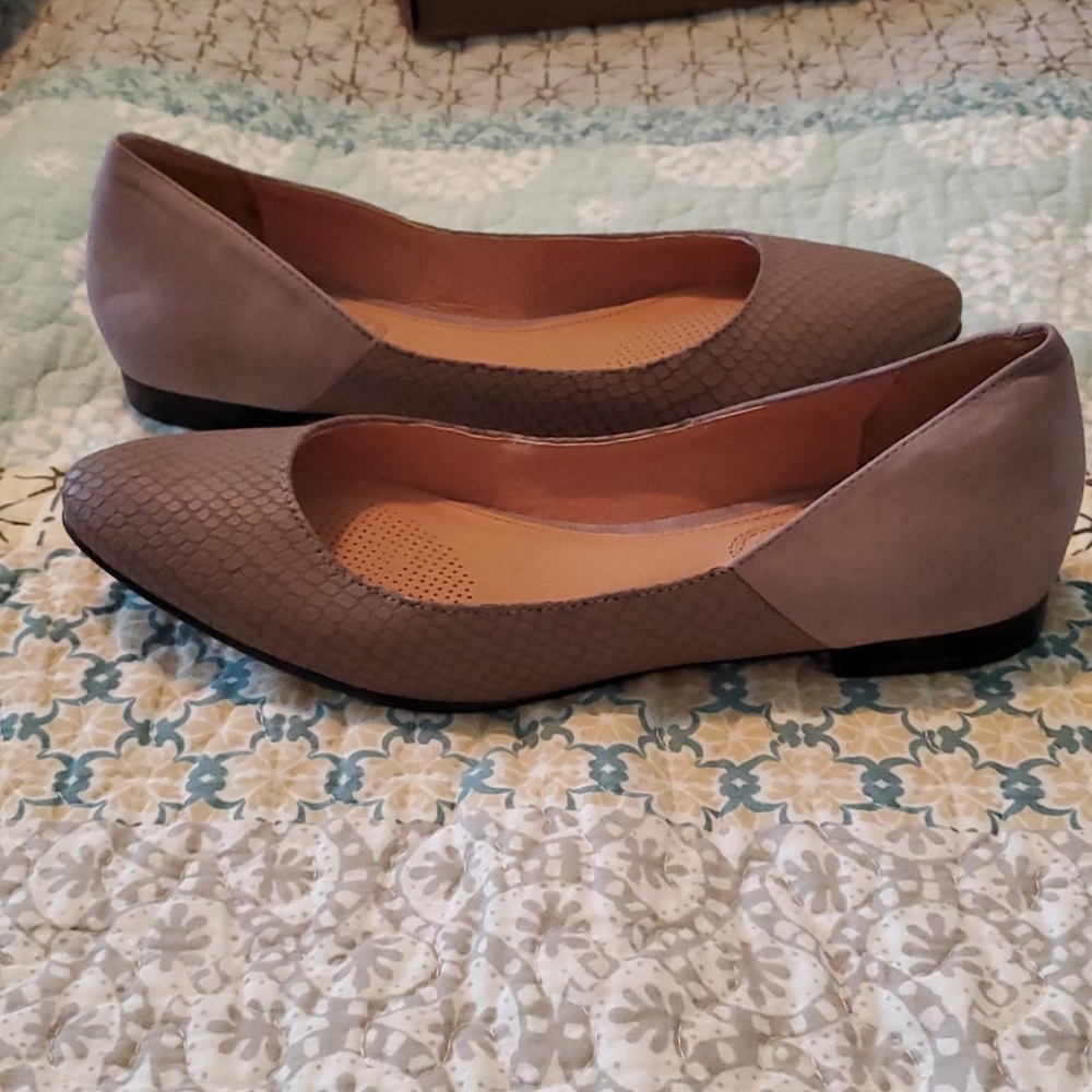 Grey flats